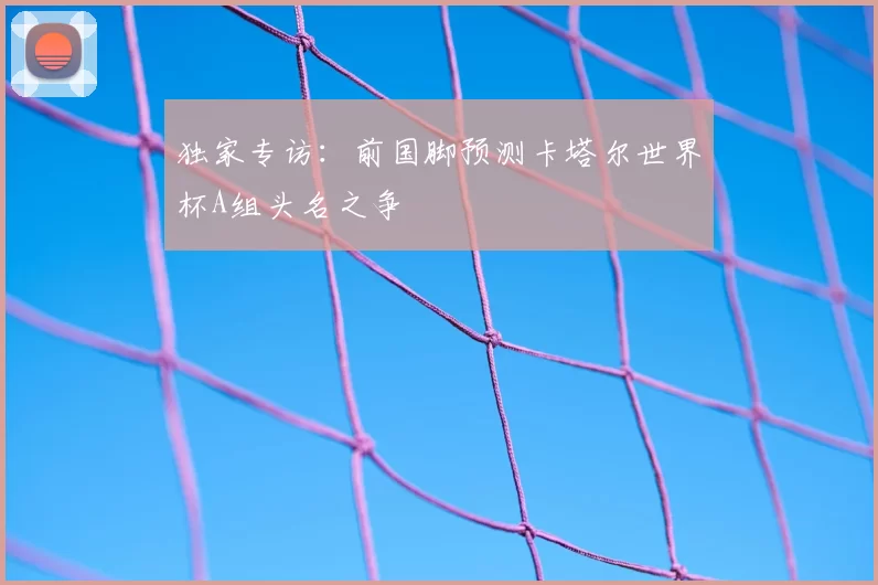 独家专访：前国脚预测卡塔尔世界杯A组头名之争