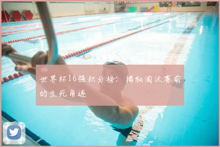 世界杯16强积分榜:揭秘淘汰赛前的生死角逐